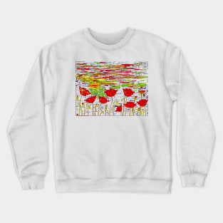 Poppies Tiled Crewneck Sweatshirt